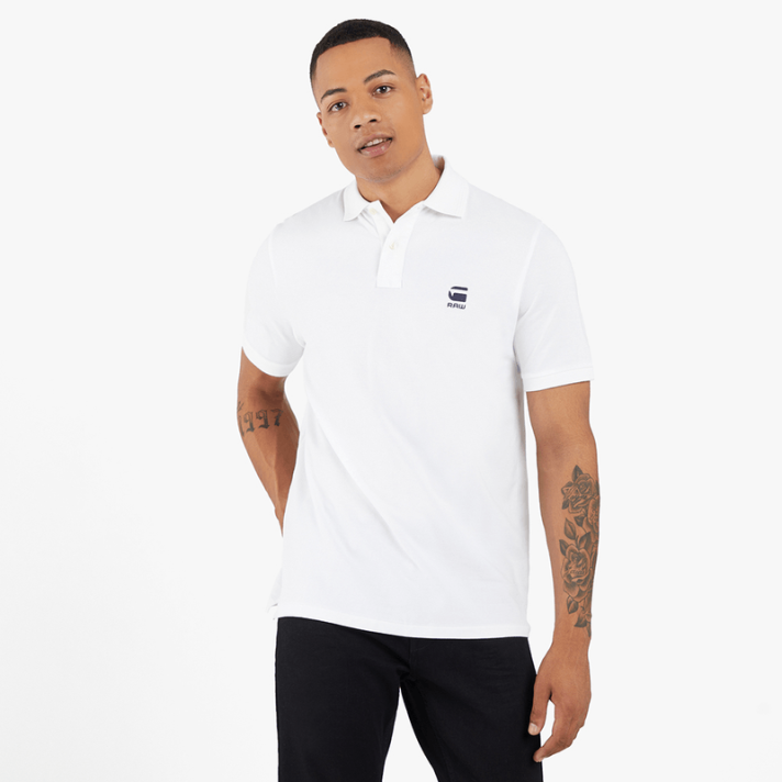 G-Star Raw Golf Shirt White