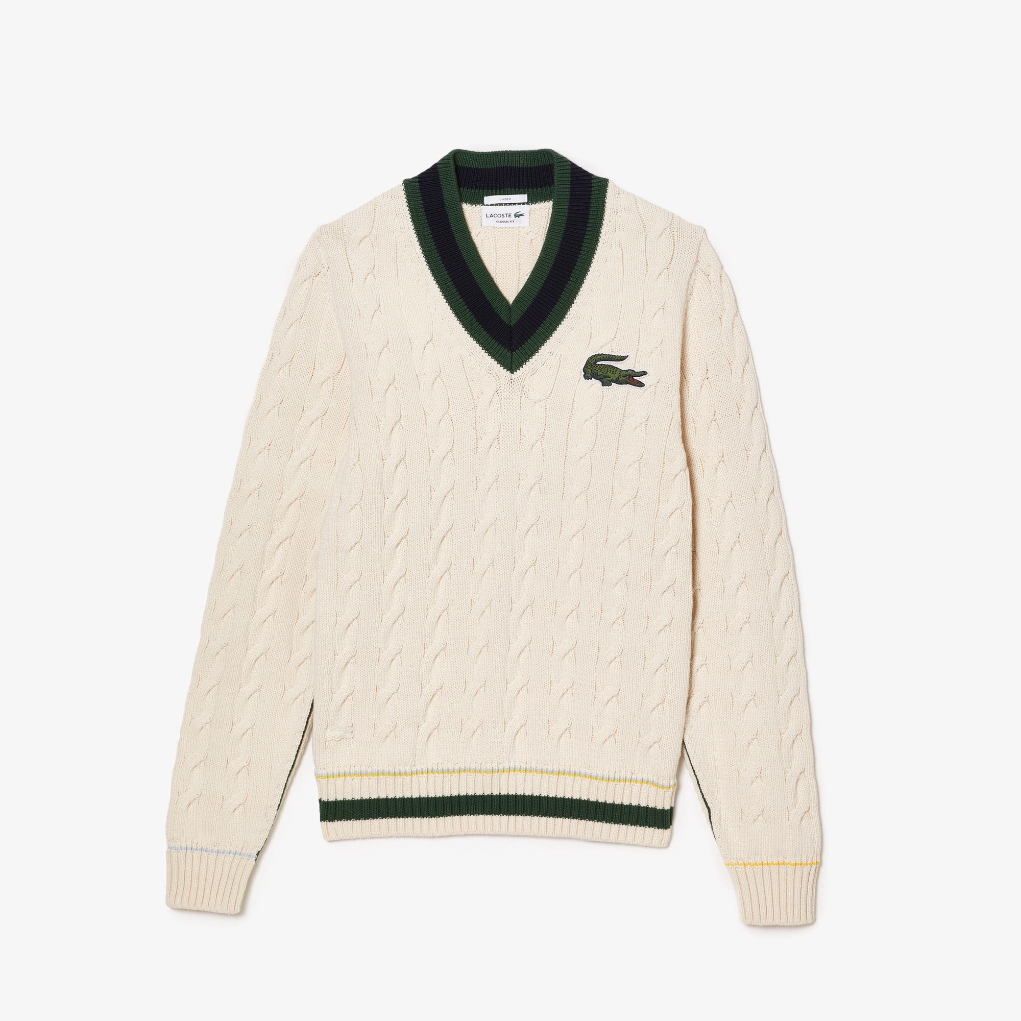 Lacoste Knit Sweater V-Neck