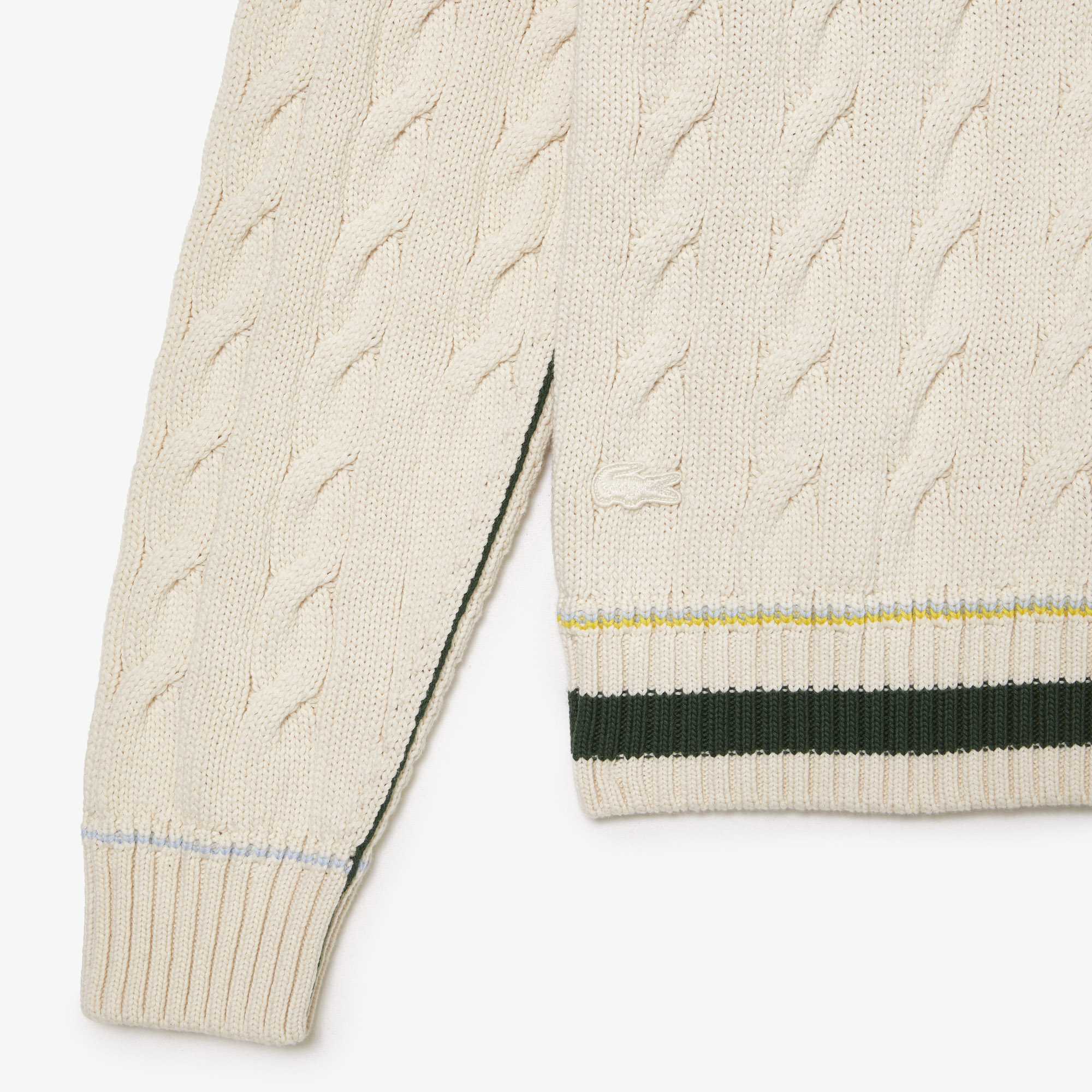 Lacoste Knit Sweater V-Neck - Image 4