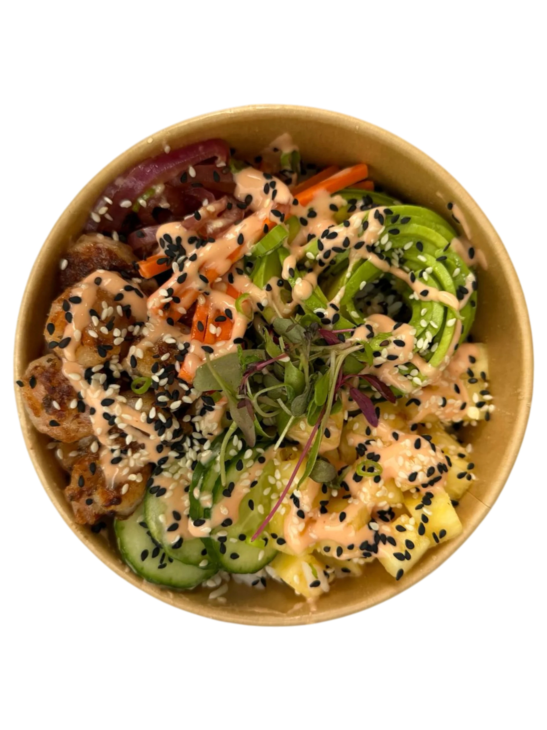 Shrimp Poke Bowl